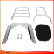 ✅Backrest Sissy Bar + Luggage Rack For Shadow VT600 Honda Steed VLX600