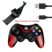Wireless Connect GamePad + GamePad Bracket + Micro USB Cable for Phone/PS3/PC/TV