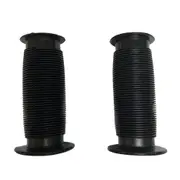 Bikelane 80mm Mushroom Handlebar Grips for 12" Kid's Bikes 22mm hole Black