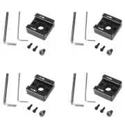 4Set 1/4 Thread Cold Hot Shoe Mount Adapter for DSLR Camera Cage Rig /Flash8414