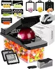 Fruit Vegetable Slicer Dicer Mandoline Julienne Food Chopper Cutter Peeler