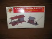 BACHMANN LOADING PATFORM & SHANTY 1952 BUILDING KIT O O27 SCALE MODEL TRAIN NEW