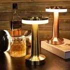 Retro Bar Table Lamp Led Rechargeable Desk Coffee Bedroom Decoration Lights New