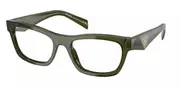 Prada PR B01V 19Z1O1 Men's Glasses Green Size 52 - Private Health Rebate - Blue Light Block Available