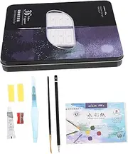 HAWILLOSCH Watercolor Paint Set 48 Colors Starter Kit Watercolor Paints for Boys and Girls Water Painting Kit Travel