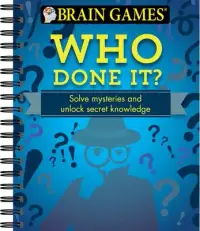 在飛比找博客來優惠-Brain Games - Who Done It?: So
