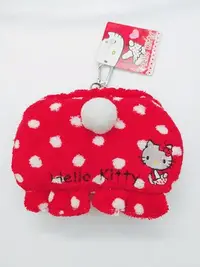在飛比找Yahoo!奇摩拍賣優惠-【特價商品】日本三麗鷗Hello Kitty凱蒂貓拉繩票卡套