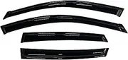 for Subaru WRX 2008-2014 Window Visor Weather Shield Rain Guard Deflector Vent Door Visor