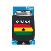 Ghana Country Flag Nationality - Stubby Holder With Base
