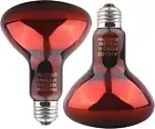 Reptile Red Night Light Bulb - 150W Reptile Heat Lamp Bulb Infrared