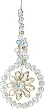 uxcell Suncatchers for Windows Hanging, Sun Catchers Indoor Window Outdoor Hanging Decor Crystal Garden Decor Wedding Birthday Party for Women, Champagne Gold