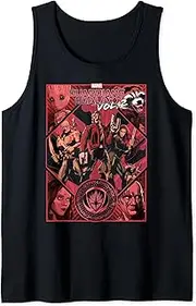 [Marvel] Guardians Of The Galaxy Red Hue Crest Poster Tank Top