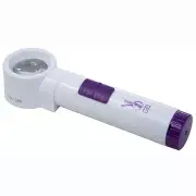 10X / 40D SuperMag LED Lighted Hand Held Stand Magnifier - 1.4 Inch Lens