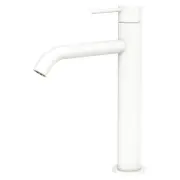 Kaya Medium Basin Mixer, Matte White