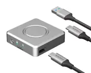 Mini 2230 NVMe Enclosure Write Protect USB 3.2 External Hard Drive Aluminum C...