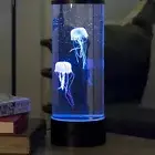 Jellyfish Lava Lamp, Aquarium Ocean Night Lights, 7Colors LED Jellyfish Mood