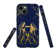 For Apple iPhone 13 Case, Armour Back Cover, Gemini Drawing