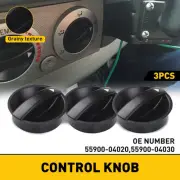 2005-11 fits Toyota Tacoma Heater Temperature HVAC Fan Control Knob Black Orange (for: Toyota)