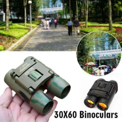 Day Night Vision Binoculars HD 30 x 60 Zoom Outdoor Travel Folding Telescope AU