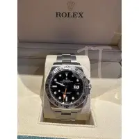 在飛比找蝦皮購物優惠-ROLEX勞力士 226570 探險家二號 探2 黑面橘針 