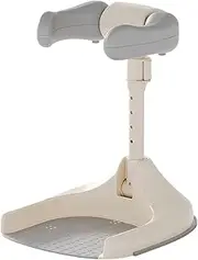 Baby Shower Stand - Baby Shower Standing Support | Bath Support with Anti-Slip Base | Adjustable Height System | Foldable, Space-Saving, Toddler Bathtub Seat for Outdoor Indoor Use
