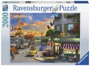 Paris Sunset Jigsaw Puzzle, 2000 Piece
