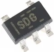 TPS70933DBVR SOT-23-5 Silk-sn:SDG Low Dropout Regulator 150mA 30V Ultra-Lo IQ Wd Input LDO Reg 3.3V Fixed Output