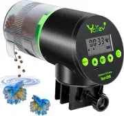 Automatic Fish Feeder Rechargeable with Type-C Cable Fish Feeder Automatic Dispe