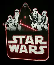 Star Wars Darkness Rises Kylo Ren & Storm Troopers T-Shirt New Sz XL 2016