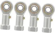 MUSISALY 4 Pcs Spherical Rod End Bearings Thread Ball Joint Rod End Ball Bearing High Load Capacity