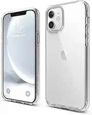 [elago] Hybrid Clear Case Designed for iPhone 12 Case & iPhone 12 Pro Case (6.1"), Anti-Yellow Durable PC Back, Flexible Bumper Shockproof Cover Case for iPhone 12, iPhone 12 Pro (Transparent)