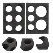 2 Pcs Cup Holder Takeout Holders Coffee Mug Carriers Multiple Drink