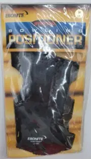 Ebonite Gyro Pro Bowling Positioner Glove Left Hand Sz M Medium AR515ALMEA Black