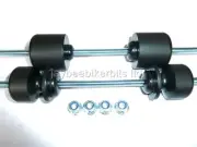 DUCATI 748 748R 916 996 998 S4RS CRASH MUSHROOM FRONT REAR AXLE SLIDER BUNG S12U