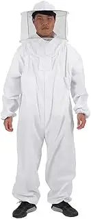 Bee Suit, Beekeeper Suit Hat, Bee Keeping Full Body, Professional Beekeeping Protective Equipment, with Veil and Pants Total Protection for Backy Ard Beginner(XXL)