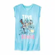 Toy Story Girl's Toys to The Rescue Blue Character Dorm Nightgown