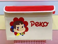 在飛比找樂天市場購物網優惠-【震撼精品百貨】不二家牛奶妹 Peko 牛奶妹可摺疊式收納箱