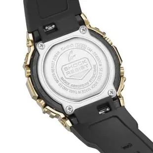 【威哥本舖】Casio台灣原廠公司貨 G-Shock GM-S5600GB-1 高貴奢華 黑金電子女錶 GM-S5600