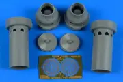 1/72 F14A Tomcat Exhaust Nozzles Closed Position For ACY (D)