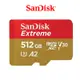 SanDisk Extreme TF【eYeCam】 microSD 512G 高速記憶卡 160MB/s