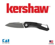 Kershaw Knives 1220 Reverb Folding Knife 2.5" 8Cr13MoV PVD Blade Carbon Fiber