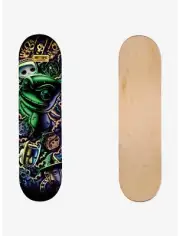 Funko The Nightmare Before Christmas Oogie Boogie Neon Skateboard Deck Hot Topic