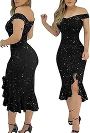 [Generic] Summer Deals,Evening Dresses for Women 2024,Green Dress Women T Shirt Dress Women Midi Dresses for Women Summer Sun Dresses for Women 2024 Vacation White(05-Light Blue,S)