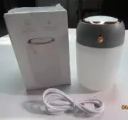 mini humidifier usb 330ml grey water drop dazzling humidifier portable US SHIPPI