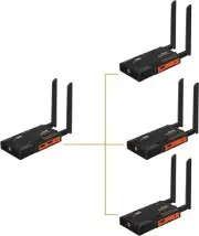 1TX*3RX Wireless HD Tansmitter and Receiver 5.8GHz 1080P Full HD To TV Monitor