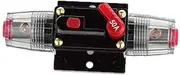 IsMwav Circuit Breaker 12V-48V DC 50A Resettable Car Stereo Circuit Breaker Power Protection System