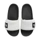 【NIKE 耐吉】拖鞋 男鞋 運動 OFFCOURT ADJUST SLIDE 白黑 DQ9624-100