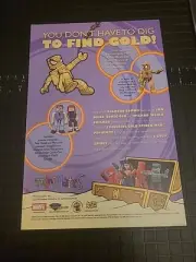 Marvel Minimates Toys 2003 Vintage Print Ad 7x10 Great To Frame