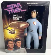 Knickerbocker - Star Trek - Soft Poseable Figure - Mr Spock - New in Box