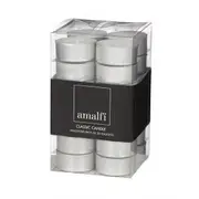Tea Light Candles in White, Pack of 28